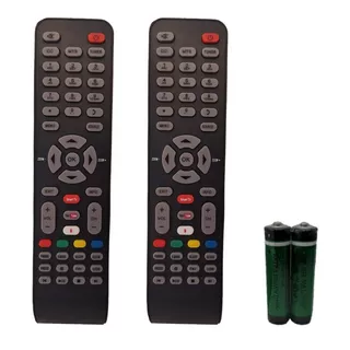 Paquete 2 Controles Para Pantallas Pioneer Smartv + Pilas