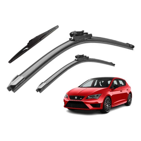 Kit 3 Limpiaparabrisas Para Seat Leon 2018 2019 2020