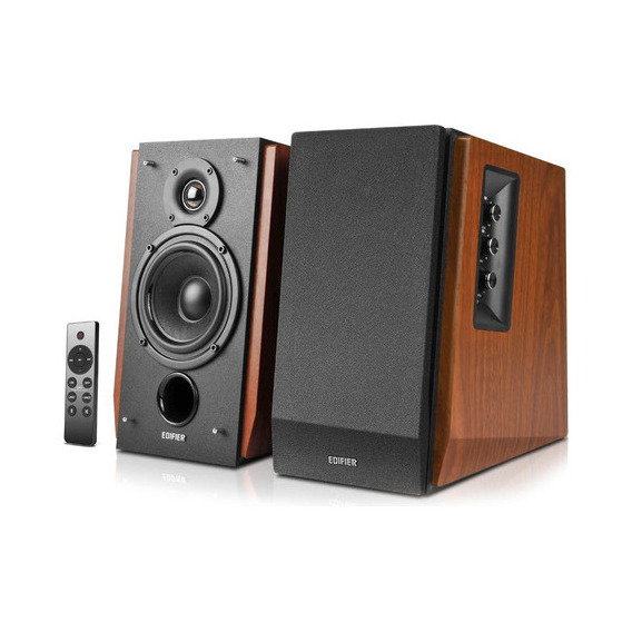 Parlantes Edifier 2.0 R1700bts Bluetooth Color Wood grain