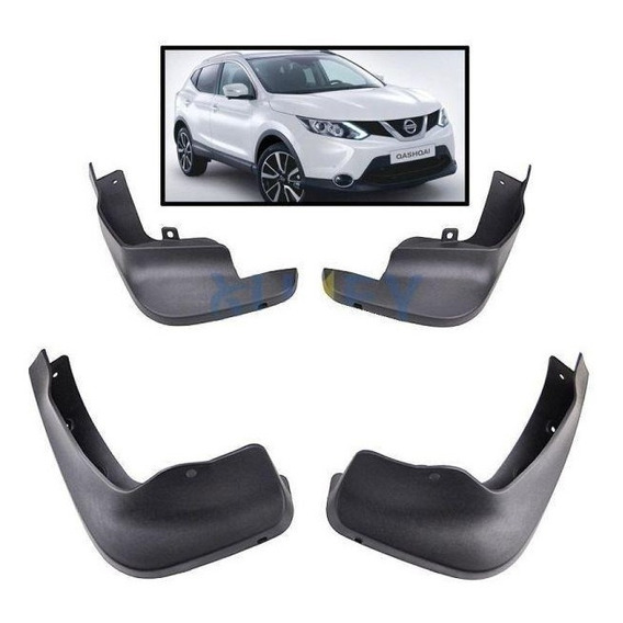 4 Salpicaderas Originales Guardabarro Nissan Qashqai 2015-20