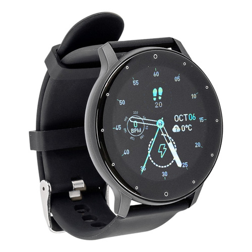 Reloj Inteligente Smartwatch Gadnic Bluetooth Cuenta Pasos Calorías IP67 Negro