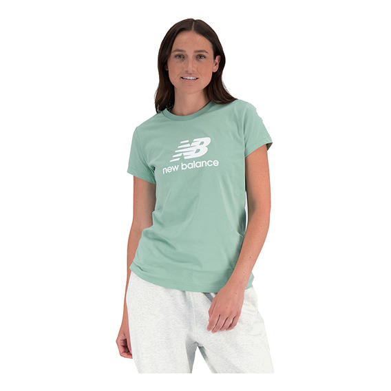 Remera New Balance Essentials De Mujer - Wt31546sae Energy