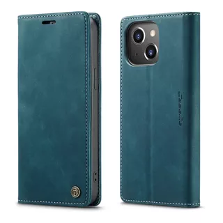 Funda Cartera De Piel Magnético De Lujo Para iPhone