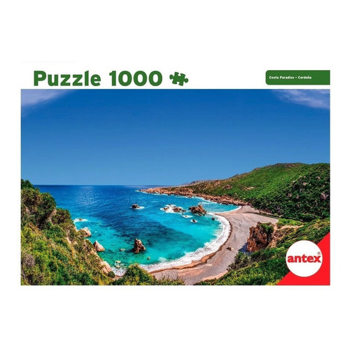 Puzzle Rompecabeza 1000 Piezas Costa Paradisco Cerdeña Antex