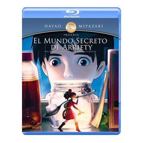 El Mundo Secreto De Arriety Studio Ghibli Pelicula Bluray