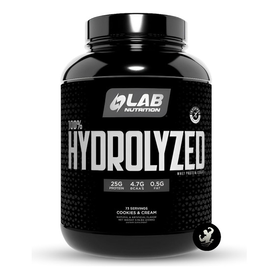 100% Hydrolyzed 5 Lb Lab Nutrition Usa, Proteína Hidrolizada