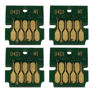 4 Chip Caixa Manutenção Compatível Epson T04d100 L6191/l6171
