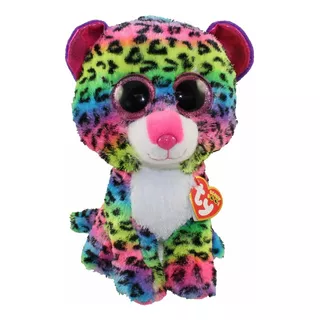 Pelúcia Beanie Boos Ty Leopardo Dotty 22 Cm Toyng 44109