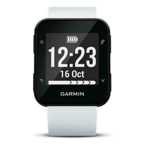 Reloj deportivo blanco Garmin Forerunner 35 con medici n