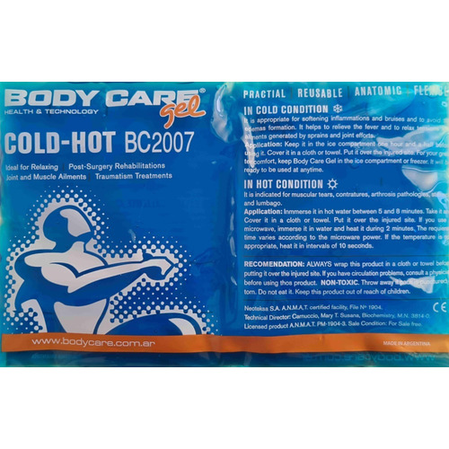 Gel Grande Frio - Calor 16 X 26 Body Care Bc2007