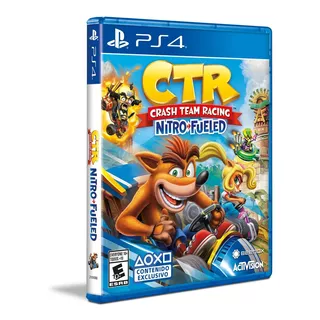 Crash Team Racing: Nitro-fueled Switch Físico  Nitro-fueled Standard Edition Activision Ps4 Físico