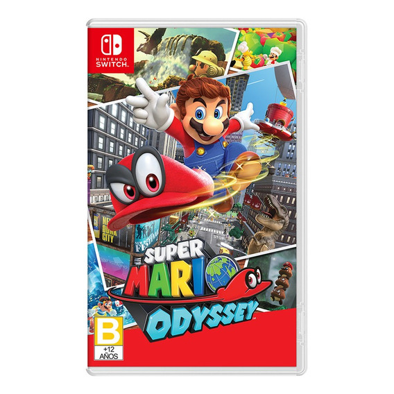 Video Juego Nintendo Switch Super Mario Odyssey