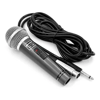 Microfono Profesional Vocalista  Wg-196 Con Cable Plug 6.3mm