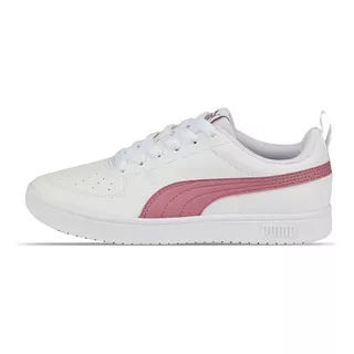 Tenis Casual Puma Rickie 387607 04 Blanco/rosa Original!