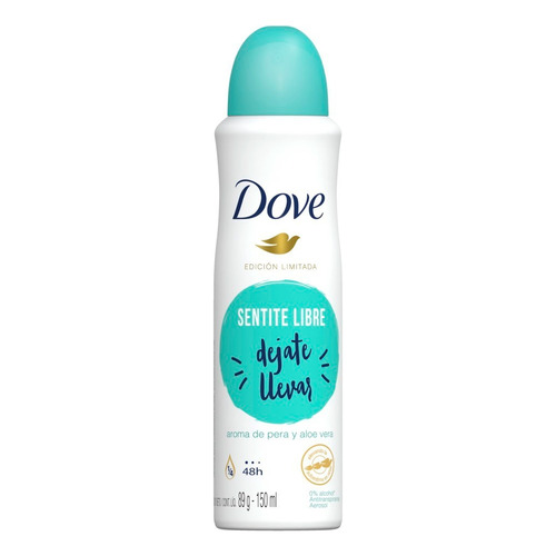 Antitranspirante en aerosol Dove Pera y Aloe Vera 150 ml