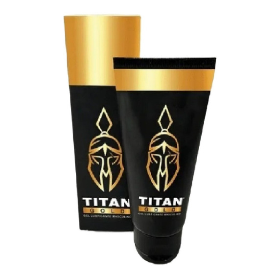 Gel Lubricante Titan Gold Masculino Potenciador Sexual