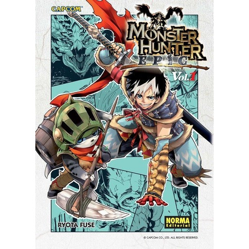 Libro Monster Hunter Epic 1