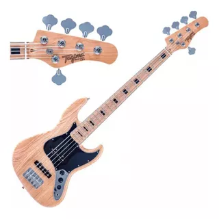 Contrabaixo Tagima Tjb-5 Swamp Ash Nt 5c Passivo Jazz Bass