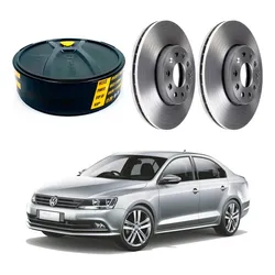 Disco Freio Dianteiro Jetta 1.4 Tsi 2016 A 2017