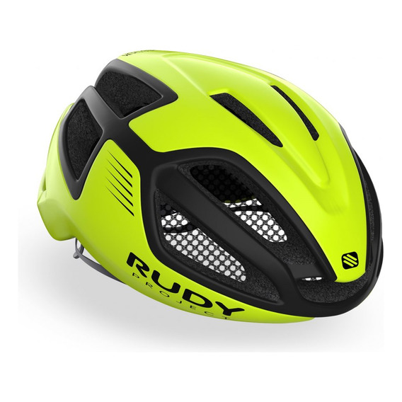 Casco De Ciclismo Rudy Project Spectrum Yellow Black Matte Color Verde Talla M