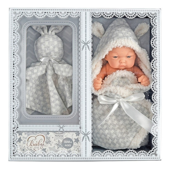 Muñecas Baby So Lovely - Bebe Real Recien Nacido 25 Cm