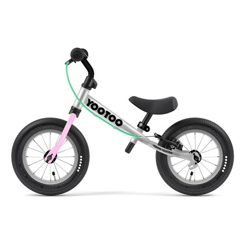 Bicicleta Aprendizaje Sin Pedales Yedoo Yootoo Aro 12 Niños Color Candy Pink