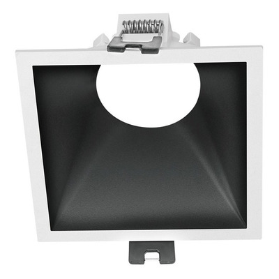 Spot De Embutir Bersh Blanco Con Negro Apto Led Gu10 Deco Lk