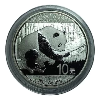 China - 10 Yuan 2016 (panda) Plata - Km 2269 (ref 122)