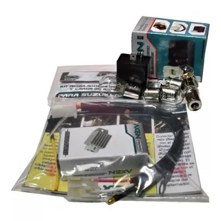 Kit Completo De Luces Suzuki Ax 100 12v Filame (sin Bateria)