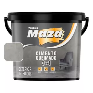 Efeito Cimento Queimado 3 Em 1 Maza Piso, Box, Azulejo 5,6k