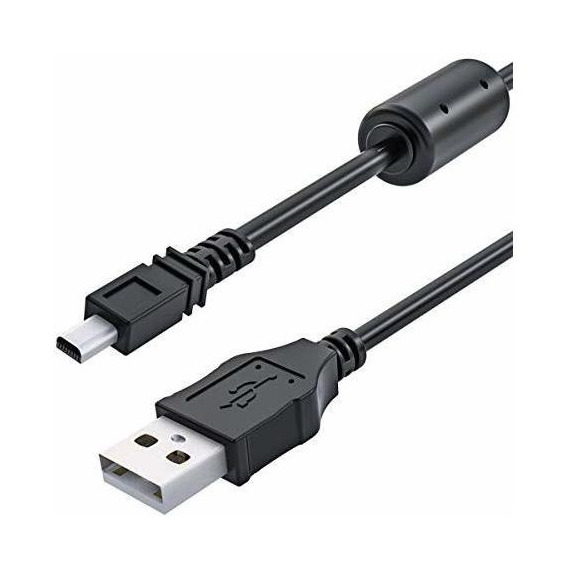 Cable Usb Uc-e6 Compatible Con Nikon Coolpix, L, D, P, Serie