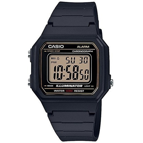 Reloj Mujer Casio W-217h-9av Negro Digital