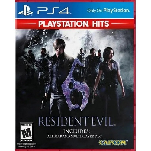 Resident Evil 6  Playstation Hits Capcom PS4 Físico