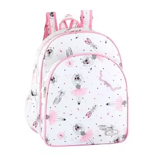 Mochila Maternidade Bebê Rosa Bailarina