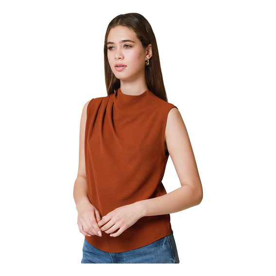 Blusa Sin Manga Lob Dbts0785 Mujer