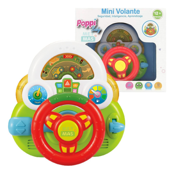 Volante Didactico Infantil Musical Interactivo Luces Sonido