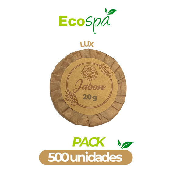 Jabón Hotelero Masajeador 20 Gr Aromático 500 Piezas