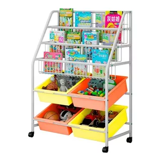 Organizador Para Juguetes Y Librero | Utilisimo® 