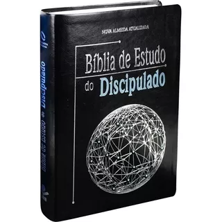 Bíblia De Estudo Do Discipulado - Capa Couro Sintético: Nova Almeida Atualizada (naa), De Sociedade Bíblica Do Brasil. Editora Sociedade Bíblica Do Brasil, Capa Dura Em Português, 2019