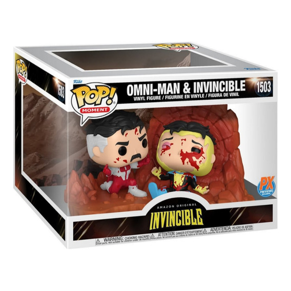 Omni-man Invencible Think Mark Grayson Funko Pop Moments