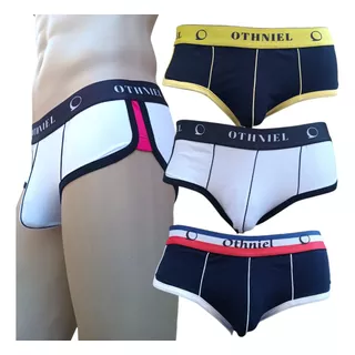 Pack X3 Ropa Interior Craf Briefs Calidad Premium Cotton 