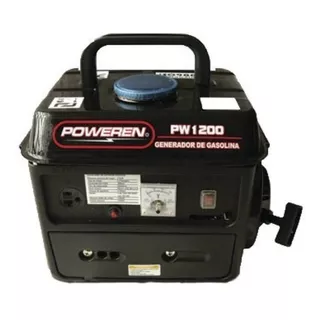 Generador Portátil Poweren Pw1200 1200w Monofásico Con Tecnología Avr 120v