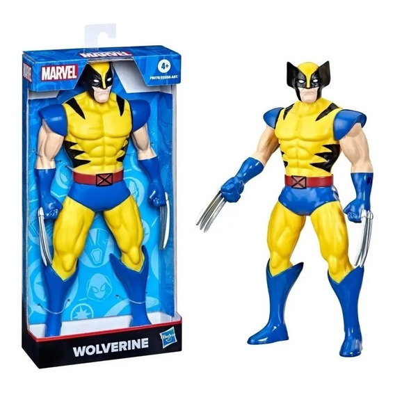 Juguete Muñeco Figura De Accion Wolverine Xmen Hasbro Febo