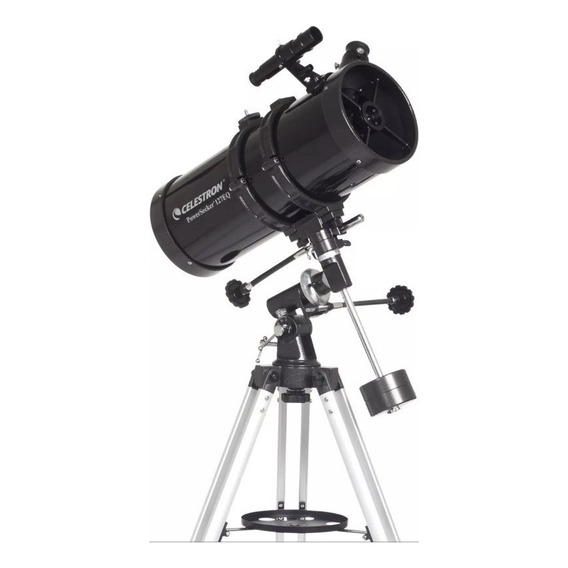 Telescopio Celestron 127eq Powerseeker Msi Color Negro