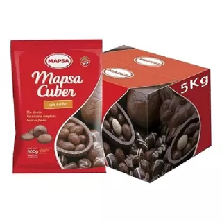 Chocolate Mapsa Cuber Boton X 5kg. Fraccionado X 500g