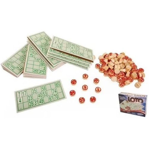 Formato Bingo Lotto 48 cartas Xalingo Wooden Stones