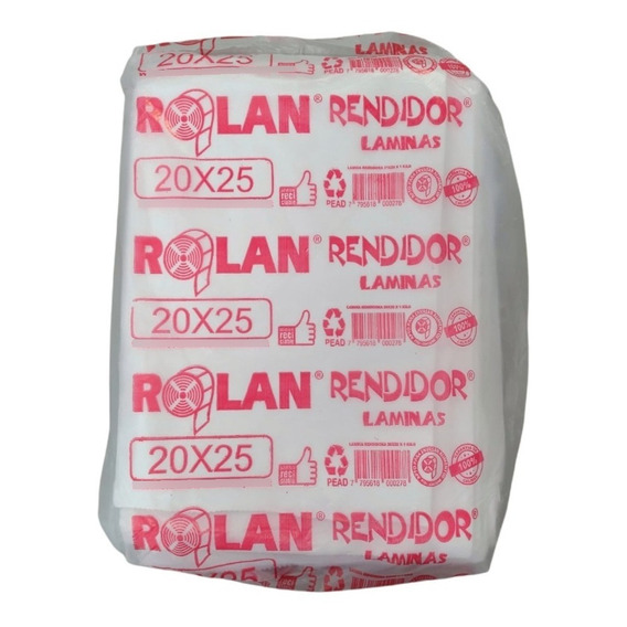 Folex Separador Lamina Apto Alimentos Freezer Fiambre 1kg