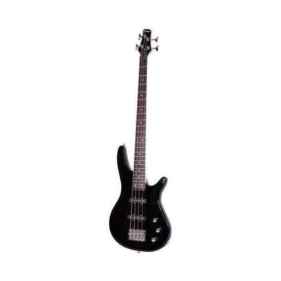 Bajo Electrico Parquer Jazz Bass Negro Con Funda