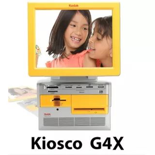 Kiosko Kodak G4x Computadora, Programa, Papel Fotográfico