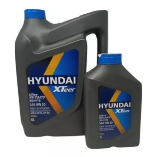 Aceite Hyundai Xteer 5w30  Pack 7 Lt